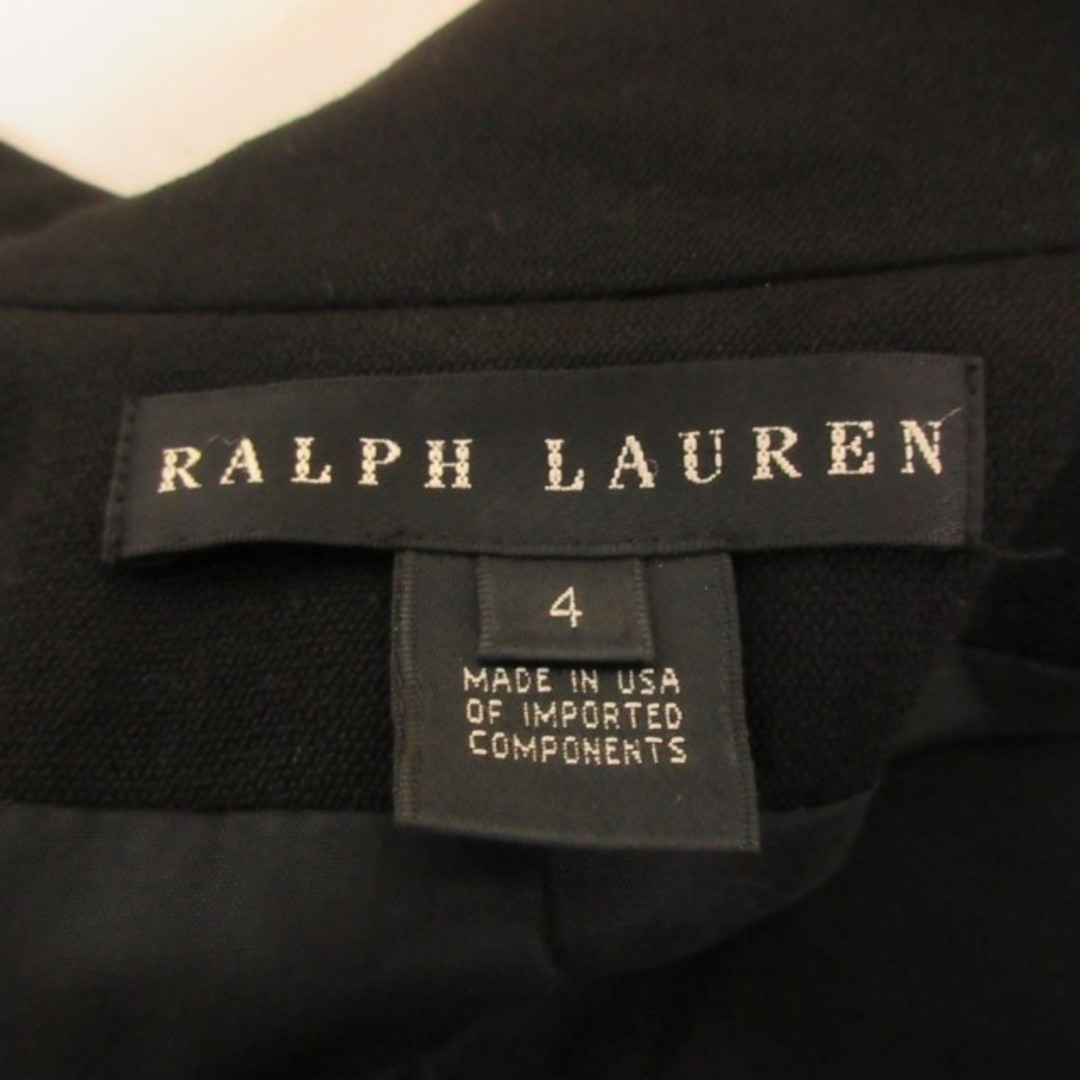 Ralph Lauren(ラルフローレン)のラルフローレン ブラックレーベル ジャケット 金ボタン ウール  黒 4 レディースのジャケット/アウター(その他)の商品写真