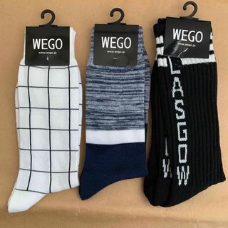 ウィゴー(WEGO)のWEGO メンズソックス 3足(ソックス)