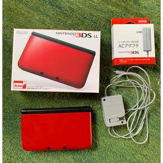 ニンテンドー3DS(ニンテンドー3DS)のNintendo 3DS  LL 本体 レッド/ブラック(携帯用ゲーム機本体)