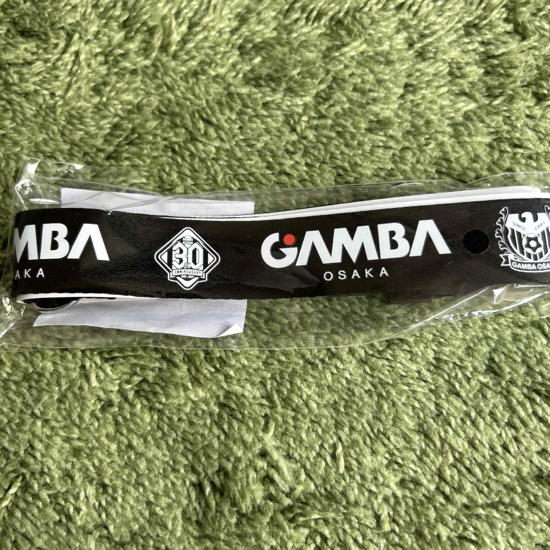 ガンバ大阪　ネックストラップ スポーツ/アウトドアのサッカー/フットサル(応援グッズ)の商品写真