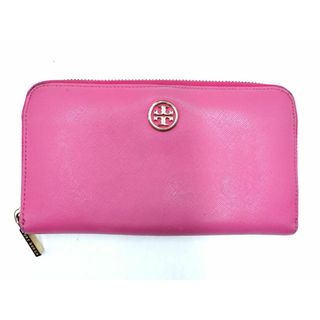 トリーバーチ(Tory Burch)のTory Burch トリーバーチ ラウンドジップ 長 財布 ピンク ■■ レディース(財布)