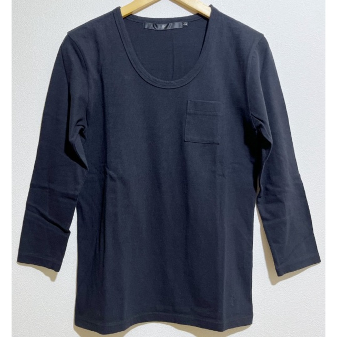 NO ID.(ノーアイディー)のNO ID.（ノーアイディ）Uネック　ポケット　長袖Ｔシャツ　カットソー【D0711-007】 メンズのトップス(Tシャツ/カットソー(七分/長袖))の商品写真