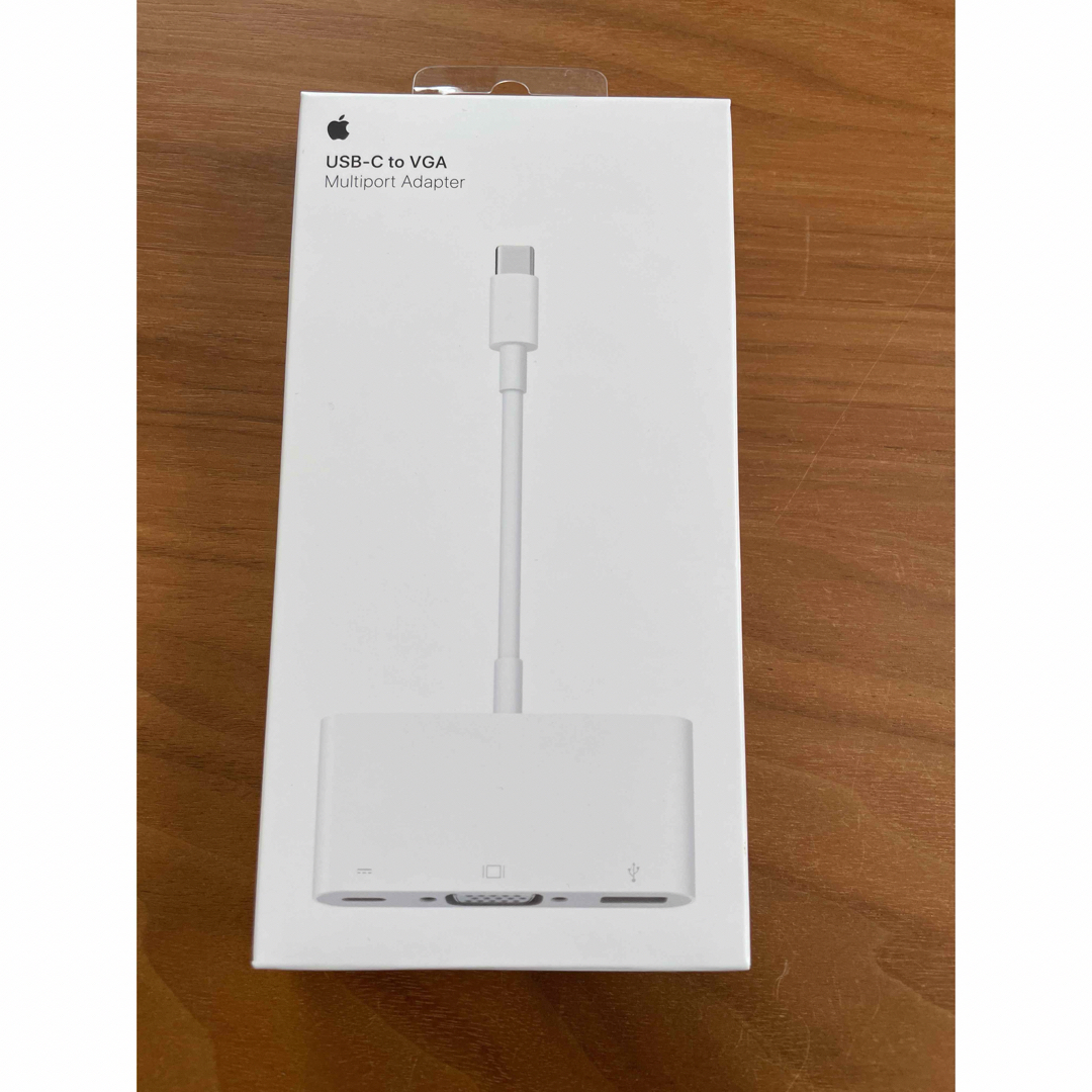 Apple(アップル)の【新品未開封】アップル USB-C VGA Multiport  MJ1L スマホ/家電/カメラのPC/タブレット(その他)の商品写真