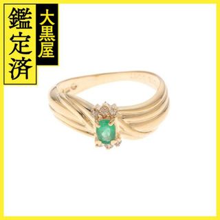 JEWELRY　ジュエリー　 リング　　K18　　エメラルド　#10【472】H(リング(指輪))