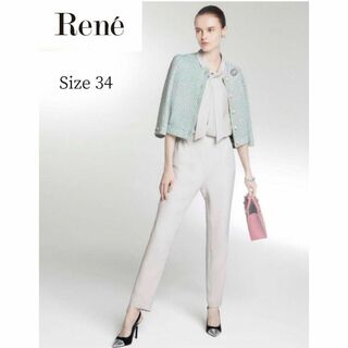 【Rene】2023美品 Lady daily suits オールインワン 34