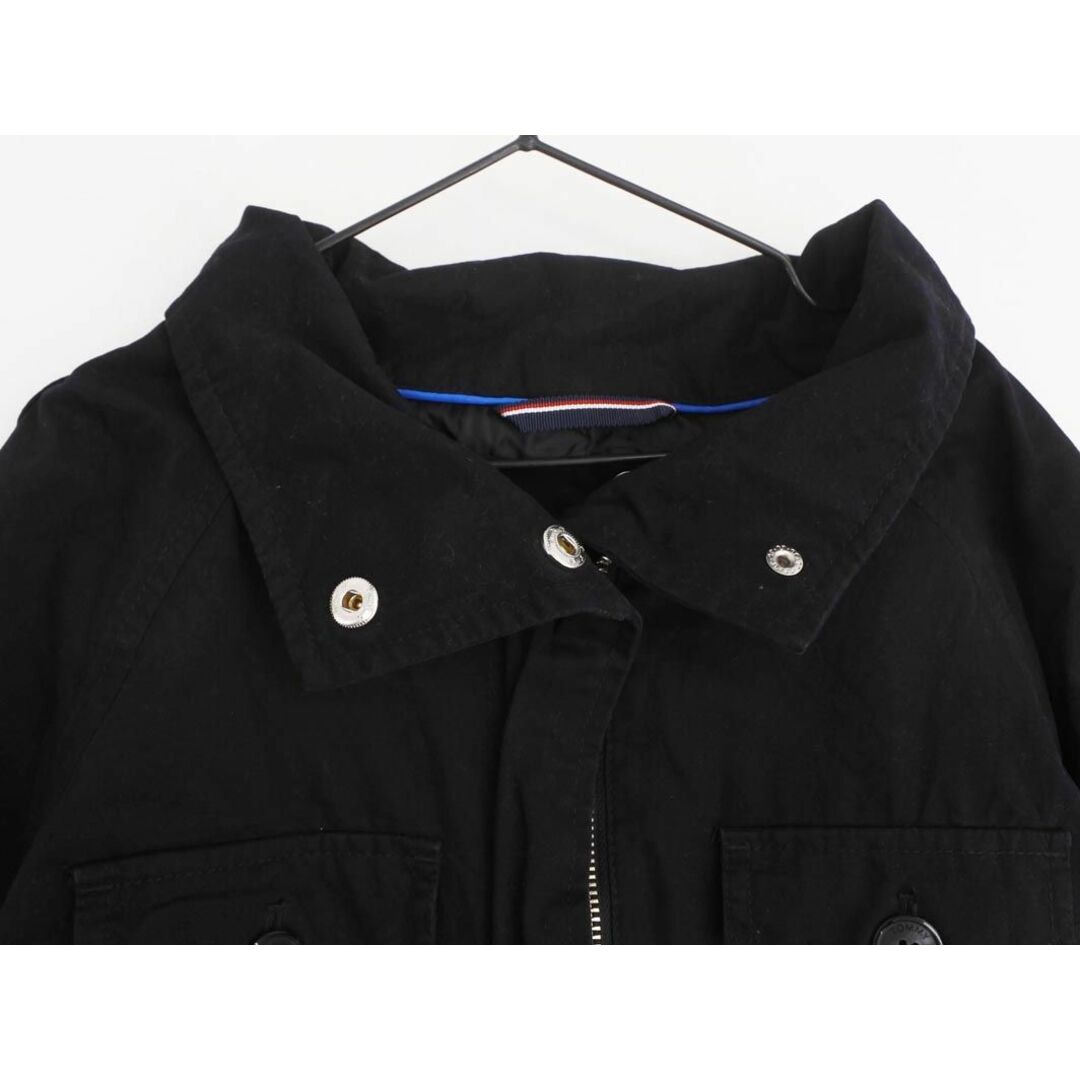 TOMMY HILFIGER(トミーヒルフィガー)のTOMMY HILFIGER トミーヒルフィガー スタンドカラー ジャケット sizeS/黒 ■◇ レディース レディースのジャケット/アウター(その他)の商品写真