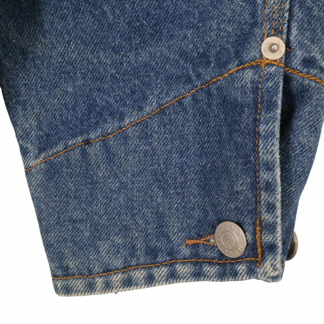 POLO JEANS/ポロジーンズ 襟コーデュロイ デニムジャケット メンズのジャケット/アウター(Gジャン/デニムジャケット)の商品写真