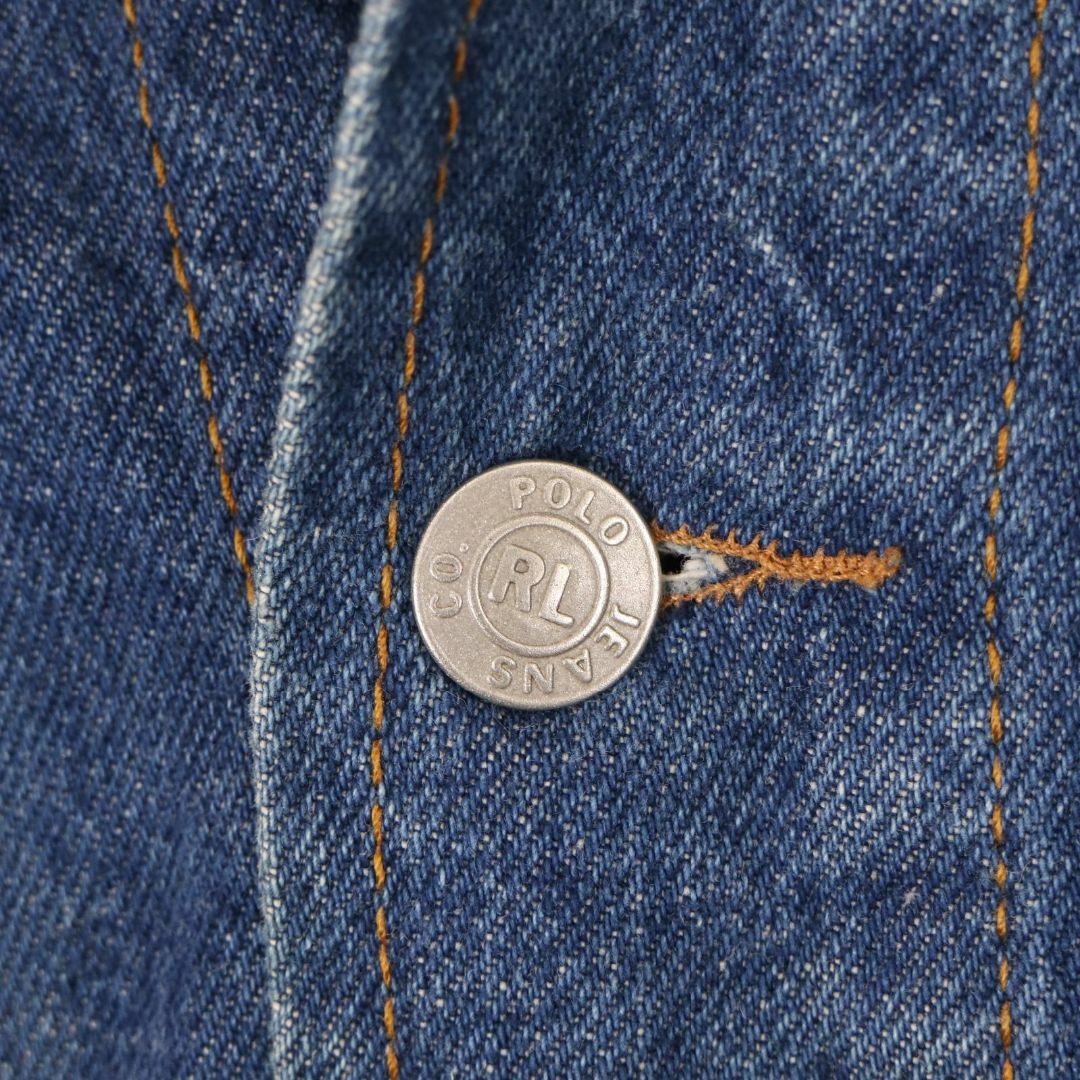 POLO JEANS/ポロジーンズ 襟コーデュロイ デニムジャケット メンズのジャケット/アウター(Gジャン/デニムジャケット)の商品写真