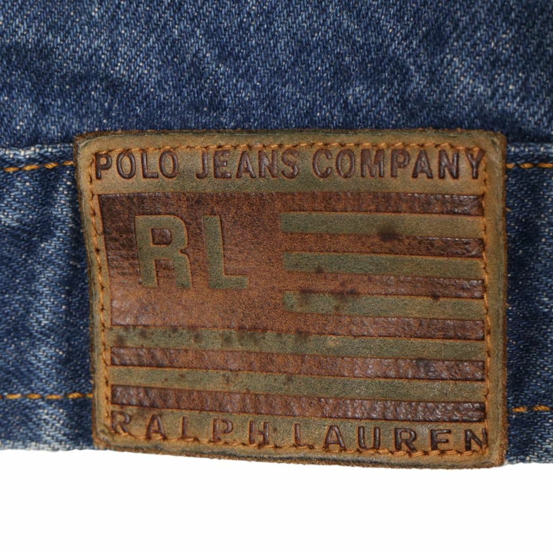 POLO JEANS/ポロジーンズ 襟コーデュロイ デニムジャケット メンズのジャケット/アウター(Gジャン/デニムジャケット)の商品写真