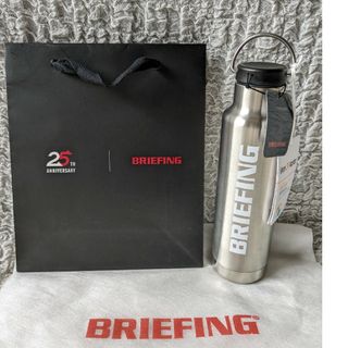 ブリーフィング(BRIEFING)のブリーフィング×クリーンカンティーン◆ステンレスボトル 水筒 シルバー◆新品(タンブラー)