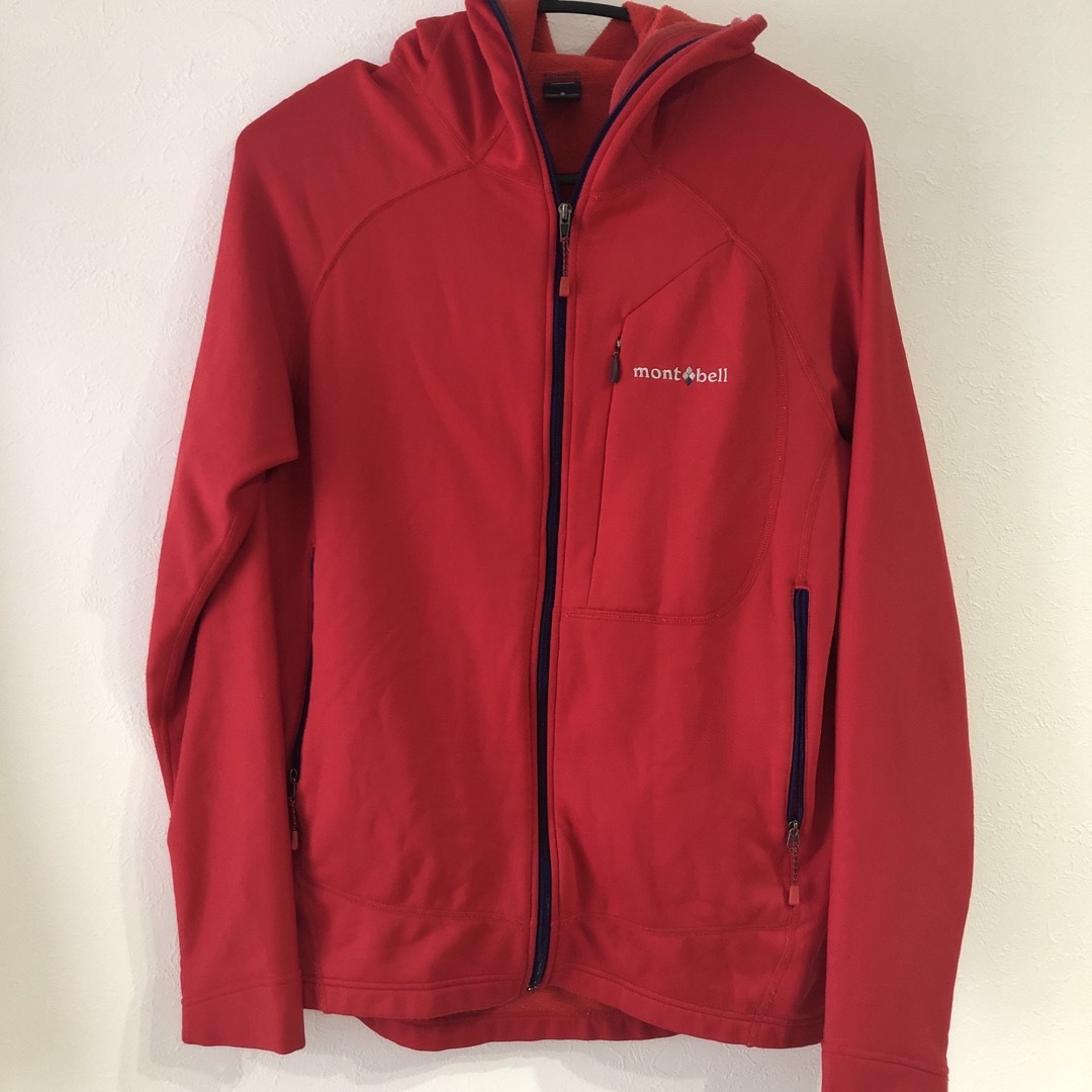 mont bell - montbell ナイロンパーカー レッドの通販 by アシュ shop mont bell - montbell ナイロンパーカー レッドの通販 by アシュ shop