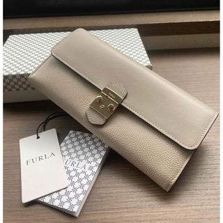 フルラ(Furla)の美品　フルラ　FURLA  メトロポリス　長財布(財布)