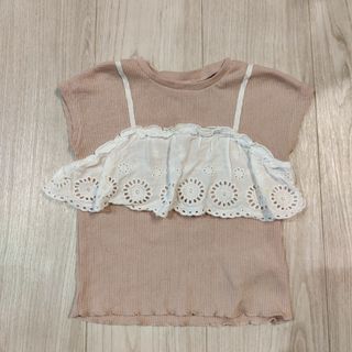 アプレレクール(apres les cours)のアプレレクール 半袖ワッフル トップス 90 女の子(Tシャツ/カットソー)