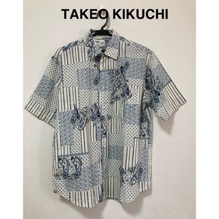 TAKEO KIKUCHI - 【1回使用】タケオキクチ  メンズM 半袖シャツ
