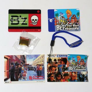 ビーズ(B'z)の６点 ◆ B'z Pleasure Treasure 店頭購入特典 非売品グッズ(ミュージシャン)