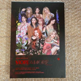 ウェストトゥワイス(Waste(twice))の最終　TWICE  CD、コースター　ジヒョ　MORE &MORE(K-POP/アジア)