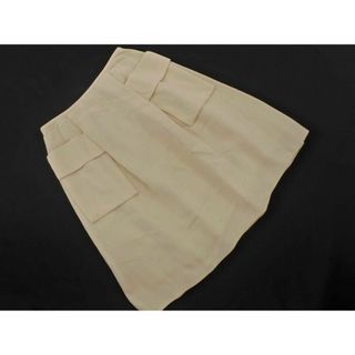 ルネ(René)のRene ルネ タック スカート size34/ベージュ ■◇ レディース(ミニスカート)