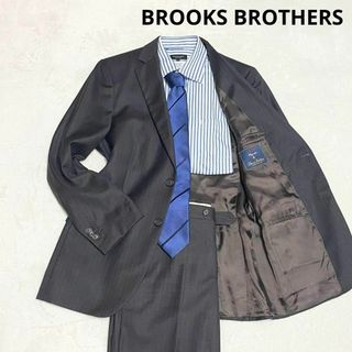 ブルックスブラザース(Brooks Brothers)のブルックスブラザーズ　スーツ　ダークグレー　38S/32W　SAXXON(セットアップ)