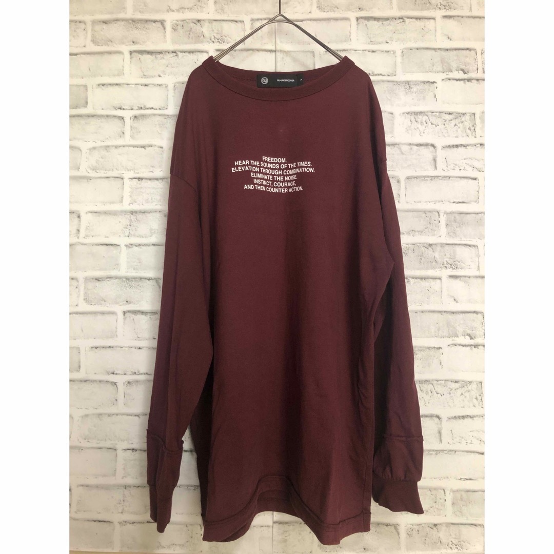 GU(ジーユー)のGU×UNDERCOVER⭐️ヘビーウェイトグラフィックオーバーサイズ Tシャツ メンズのトップス(Tシャツ/カットソー(七分/長袖))の商品写真