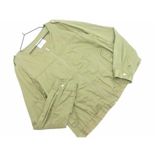 OLIVE des OLIVE オリーブデオリーブ ノーカラー ジャケット sizeS/カーキ ■◇ レディース