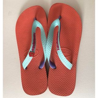 ハワイアナス(havaianas)のハワイアナス　ビーサンꕤ︎︎ハイビスカスꕤ︎︎(ビーチサンダル)