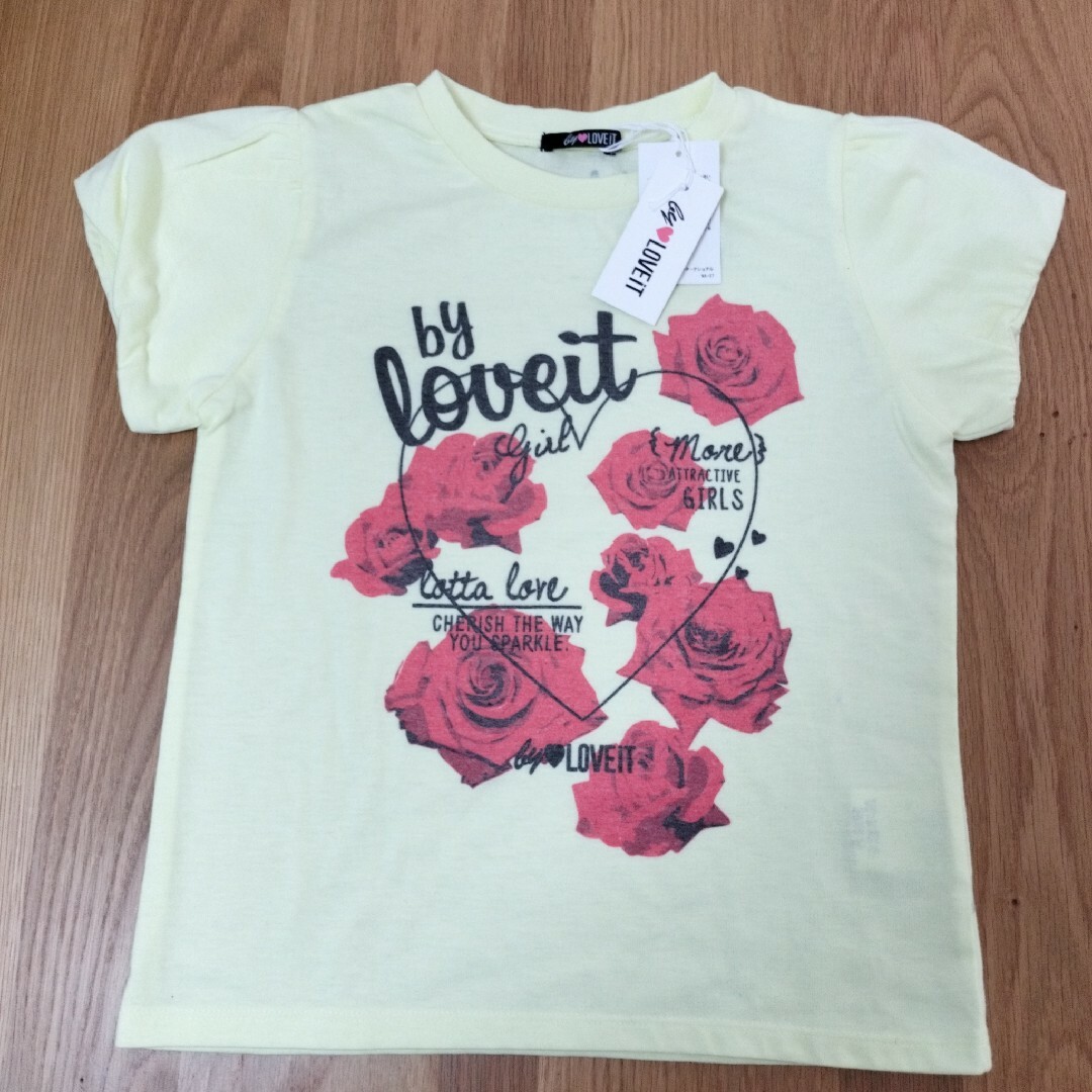 by LOVEiT(バイラビット)のバイラビット　バイラビ　半袖Ｔシャツ キッズ/ベビー/マタニティのキッズ服女の子用(90cm~)(Tシャツ/カットソー)の商品写真