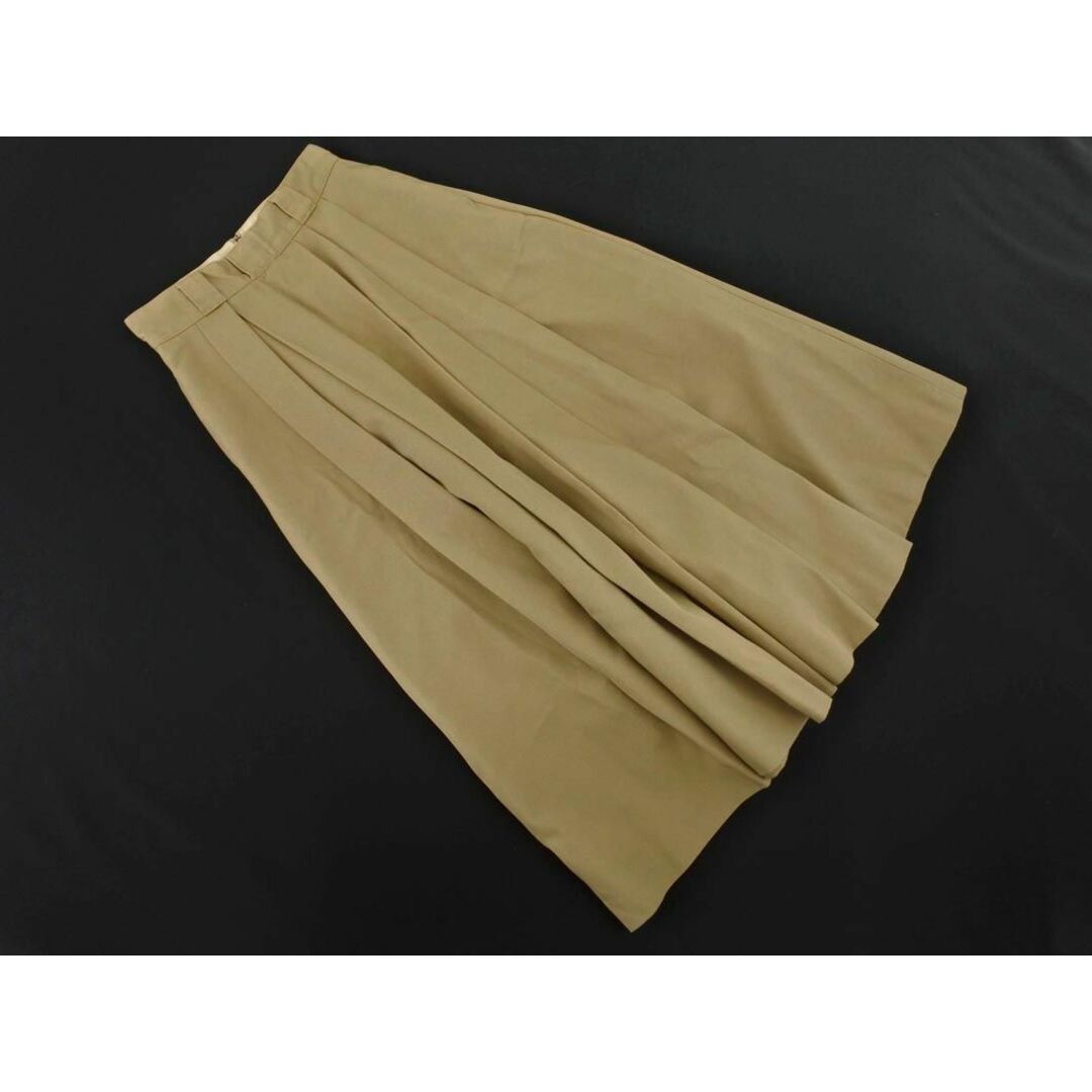 B:MING ｂｙ BEAMS Dickies ディッキーズ タック ロング スカート sizeS/ベージュ ■■ レディース レディースのスカート(ロングスカート)の商品写真