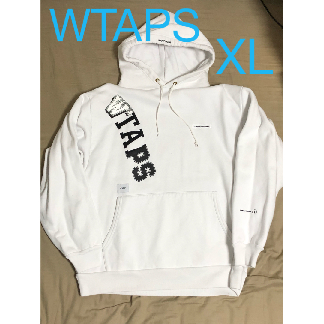 W)taps(ダブルタップス)のXL WTAPS 20AW KATZ HOODED パーカー 白 メンズのトップス(パーカー)の商品写真