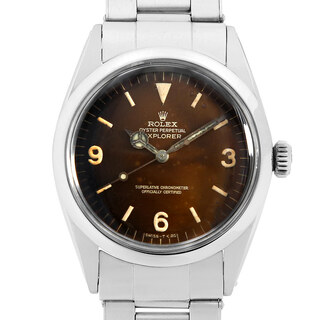 ロレックス(ROLEX)のロレックス エクスプローラー cal.1560 1016 ブラウン トロピカル 11番 メンズ アンティーク 腕時計(腕時計(アナログ))