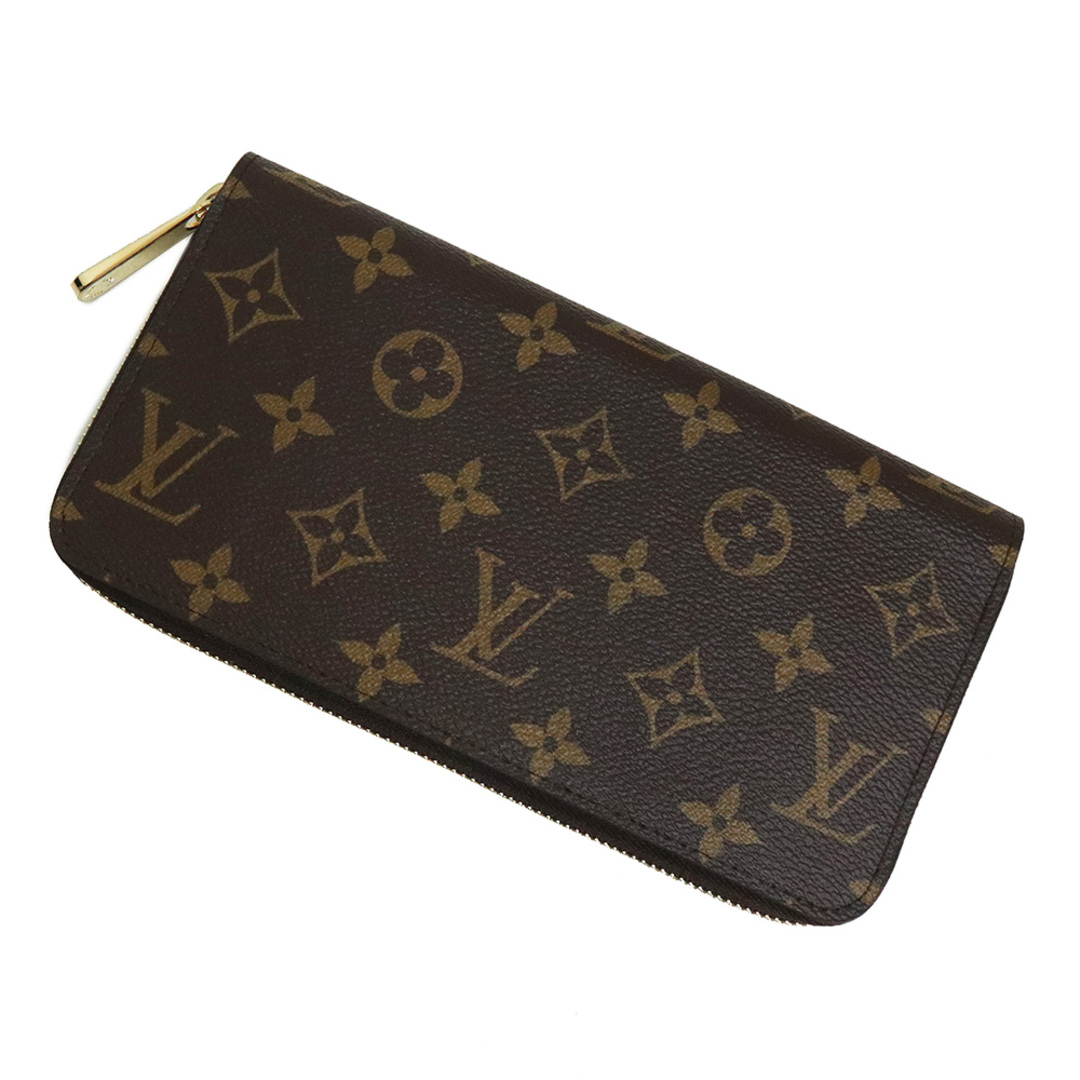 LOUIS VUITTON(ルイヴィトン)のルイ ヴィトン ジッピー ウォレット ラウンドファスナー 長財布 モノグラム フューシャ ブラウン 茶 ゴールド金具 M41895 箱付 LOUIS VUITTON（新品・未使用品） レディースのファッション小物(財布)の商品写真