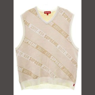 シュプリーム(Supreme)のシュプリーム SUPREME 22SS STRIPE SWEATER VEST (ベスト)