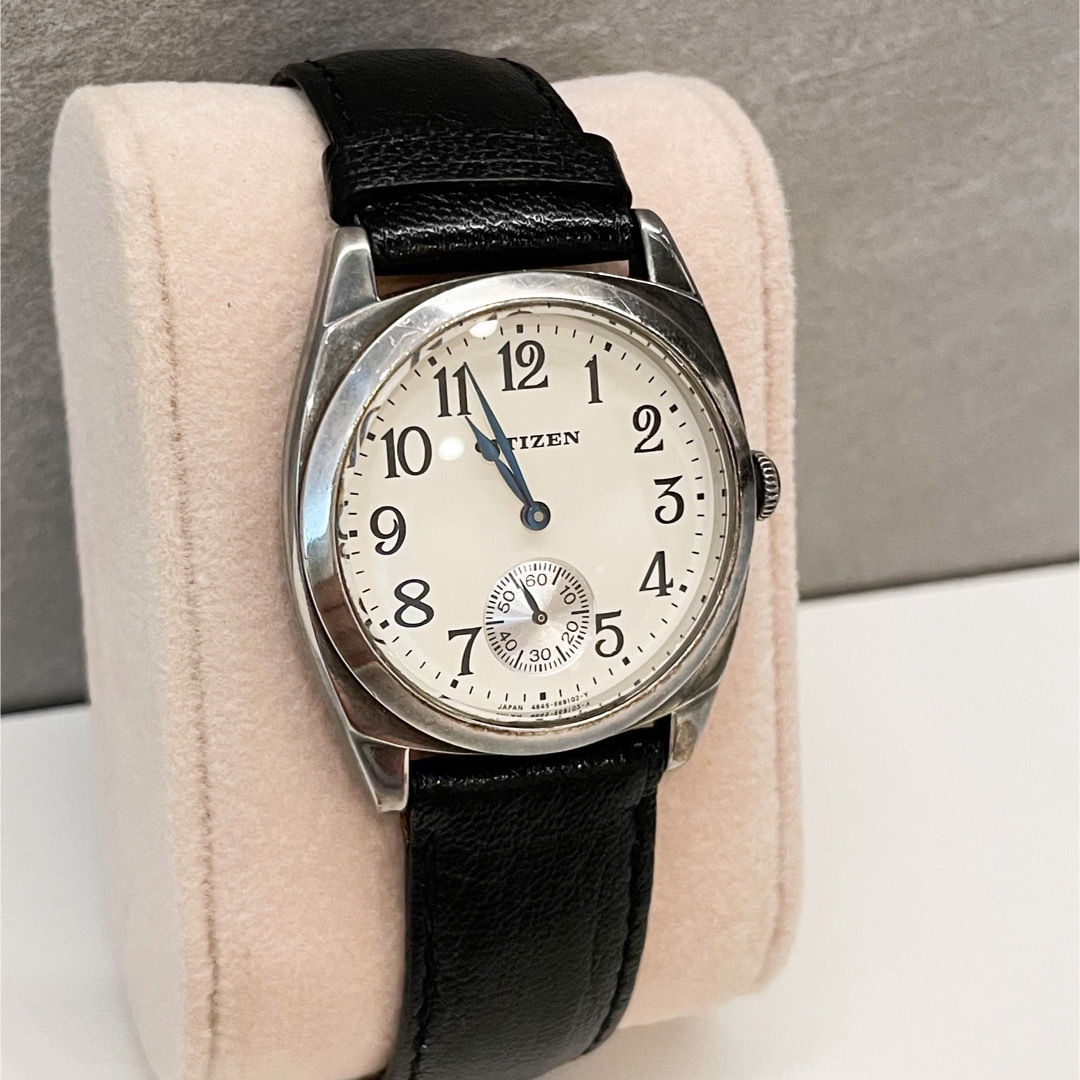 腕時計 シチズン 1938 モデル SV925 スモセコ 銀