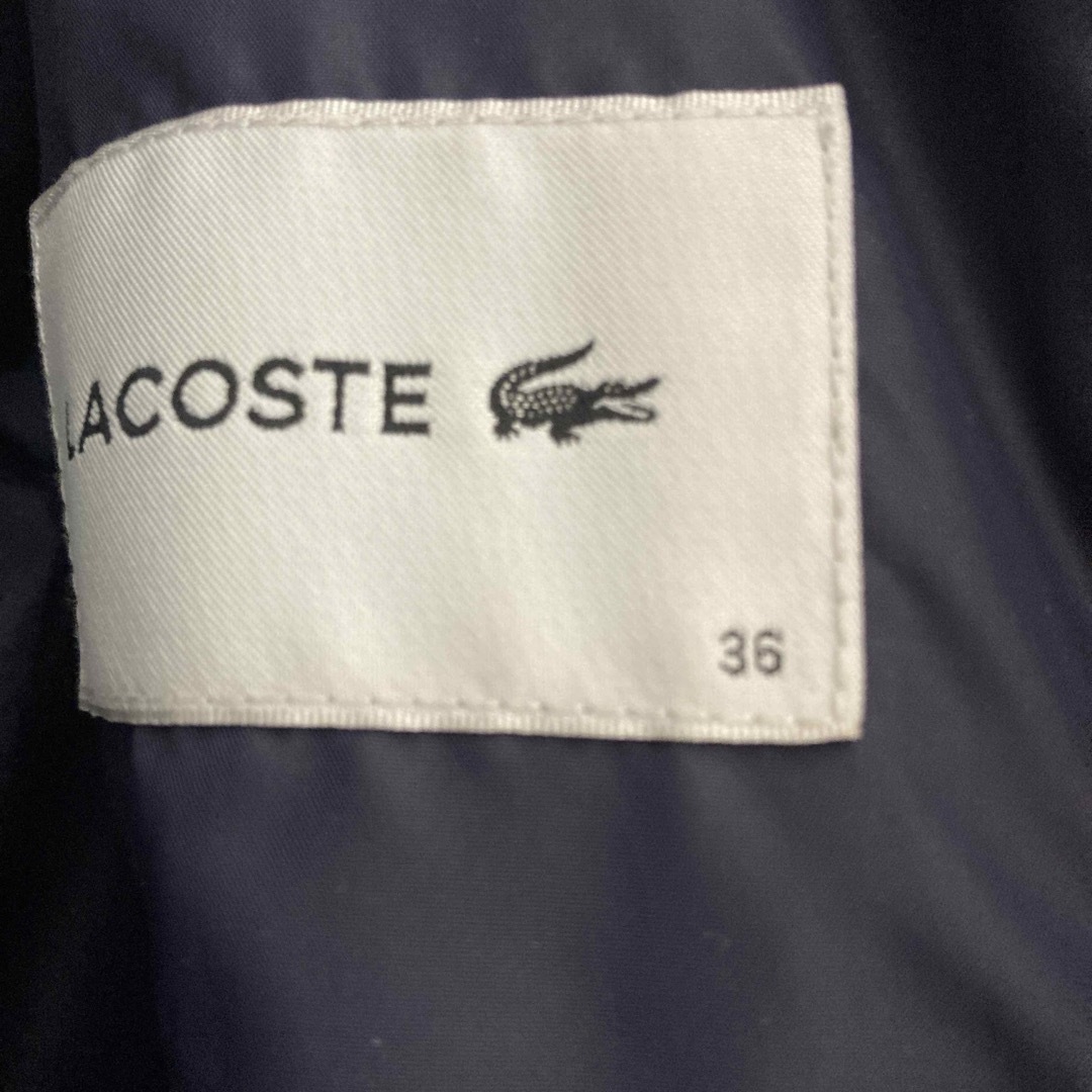 LACOSTE(ラコステ)のラコステ　ダウンジャケット　36 レディースのジャケット/アウター(ダウンジャケット)の商品写真