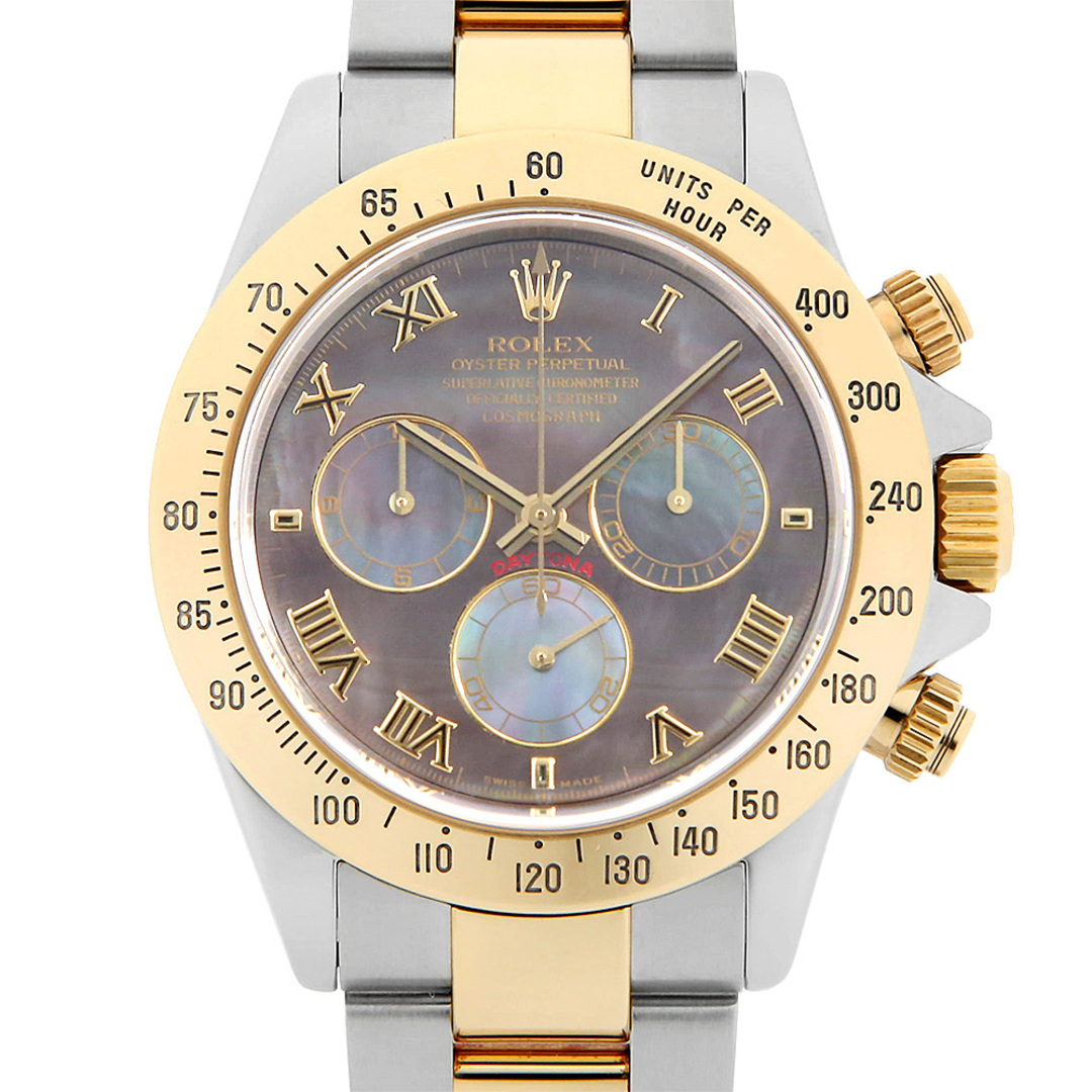ROLEX(ロレックス)のロレックス デイトナ　 116523NR ブラックシェル ローマ P番 メンズ 中古 腕時計 メンズの時計(腕時計(アナログ))の商品写真
