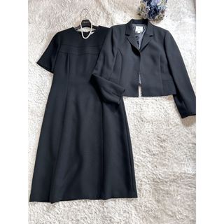 クミキョク(kumikyoku（組曲）)の美品　KUMIKYOKU NOIR ブラックフォーマルスーツ　サイズ6(礼服/喪服)