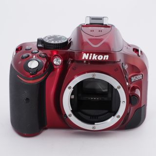 ニコン(Nikon)のNikon ニコン デジタル一眼レフカメラ D5200 ボディ レッド #9471(デジタル一眼)