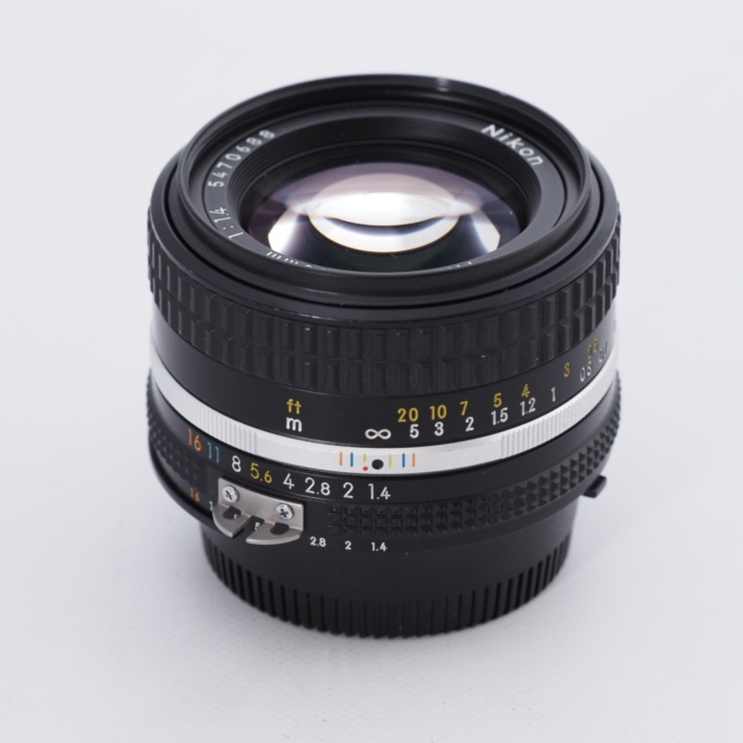 Nikon(ニコン)のNikon ニコン NIKKOR ai-s 50mm F1.4S ニッコール レンズ Fマウント #9494 スマホ/家電/カメラのカメラ(レンズ(単焦点))の商品写真