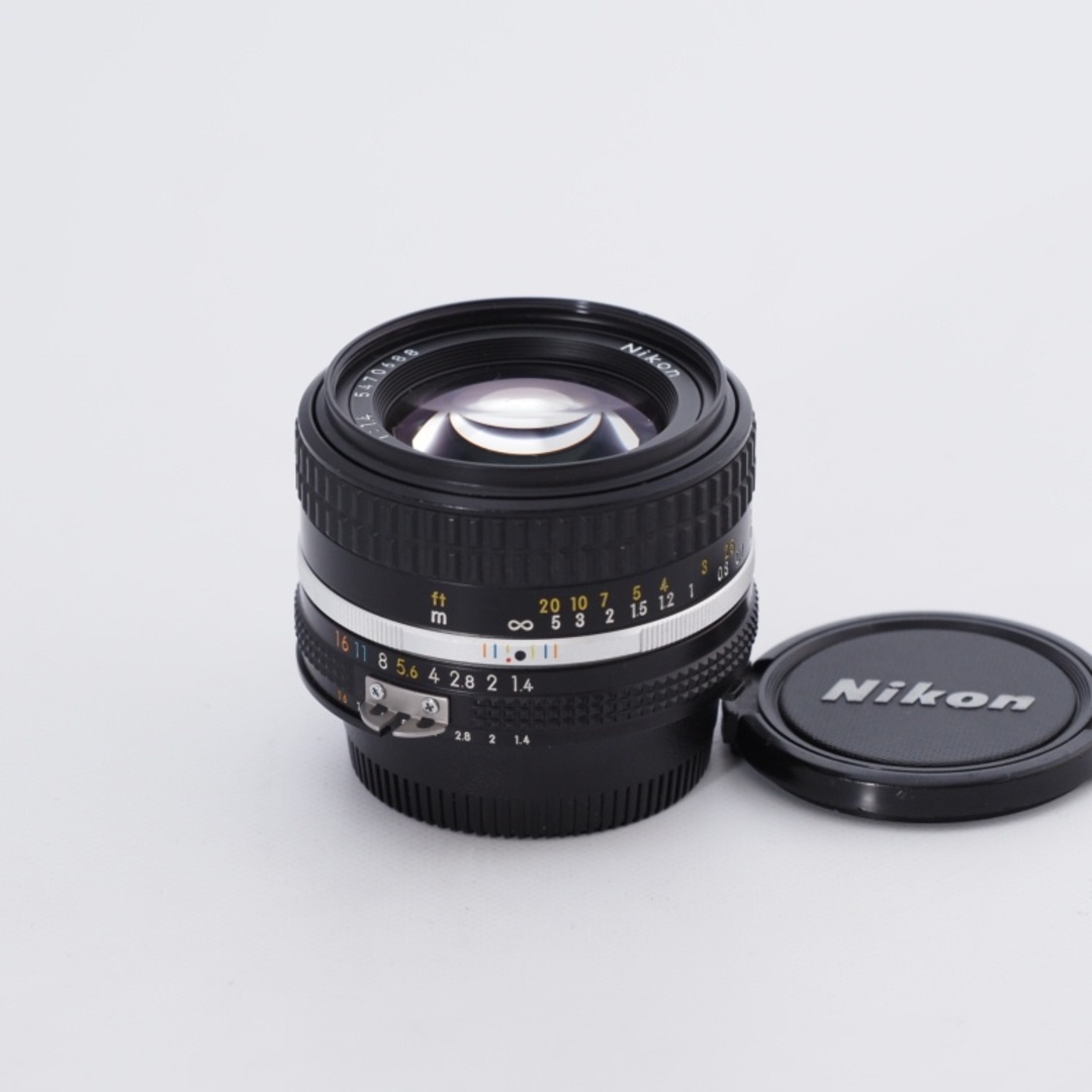 Nikon(ニコン)のNikon ニコン NIKKOR ai-s 50mm F1.4S ニッコール レンズ Fマウント #9494 スマホ/家電/カメラのカメラ(レンズ(単焦点))の商品写真