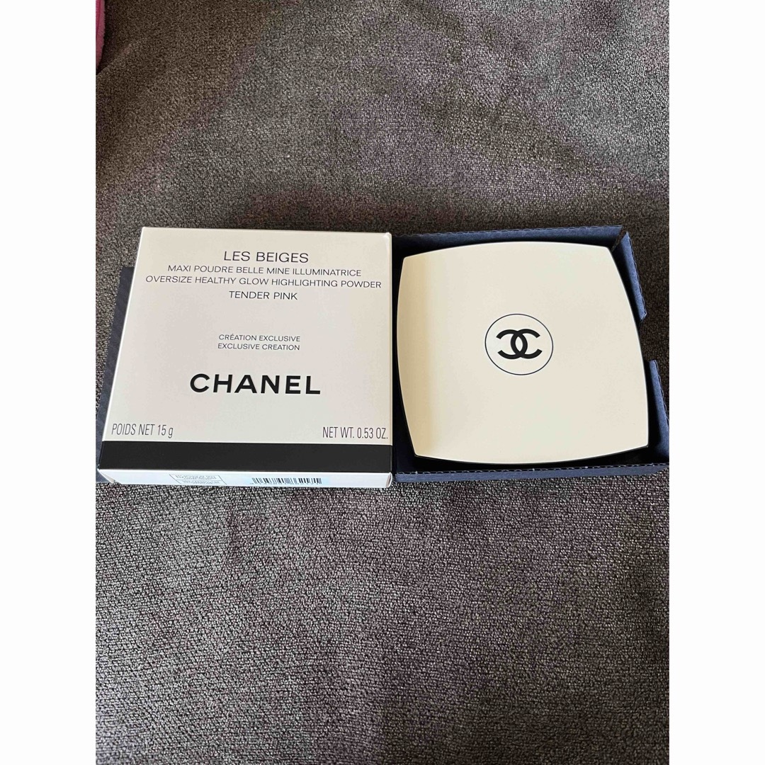 CHANEL(シャネル)の新品 CHANEL レ ベージュ マキシ プードゥル ベル ミン テンダーピンク コスメ/美容のベースメイク/化粧品(フェイスパウダー)の商品写真