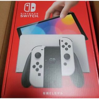 ニンテンドウ(任天堂)の【新品】 Nintendo Switch 本体 有機EL モデル ホワイト(家庭用ゲーム機本体)