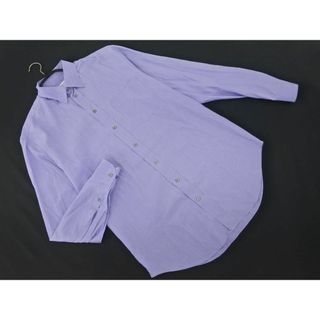 アルマーニ コレツィオーニ(ARMANI COLLEZIONI)のアルマーニコレツィオーニ ストライプ シャツ size40/青 ■◇ メンズ(シャツ)