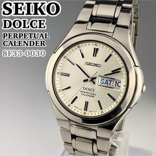 SEIKO - [超美品] SEIKO DOLCE パーペチュアルカレンダー 8F33-0030