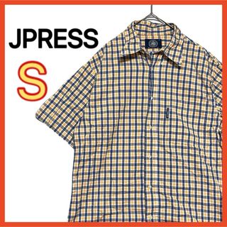 ジェイプレス(J.PRESS)のJPRESS ジェイプレス オンワード樫山 半袖 チェック柄 シャツ 綿100%(シャツ)