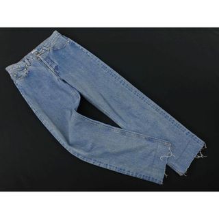 トゥデイフル(TODAYFUL)のTODAYFUL トゥデイフル Hanna's Denim ボタンフライ フロントデザイン デニムパンツ size25/水色 ■■ レディース(デニム/ジーンズ)