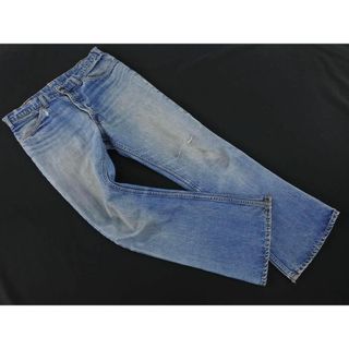 リーバイス(Levi's)のLEVI'S リーバイス 546-0217 オレンジタブ スモールe裏刻印23 42TALONジップ VINTAGE ダメージ ブーツカット デニムパンツ 青 ■■◎メンズ(デニム/ジーンズ)