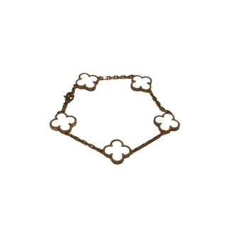 Van Cleef & Arpels - 　ヴィンテージアルハンブラ クリスタル 5P ブレスレット 日本11本限定  VCARP39D00 ジュエリー