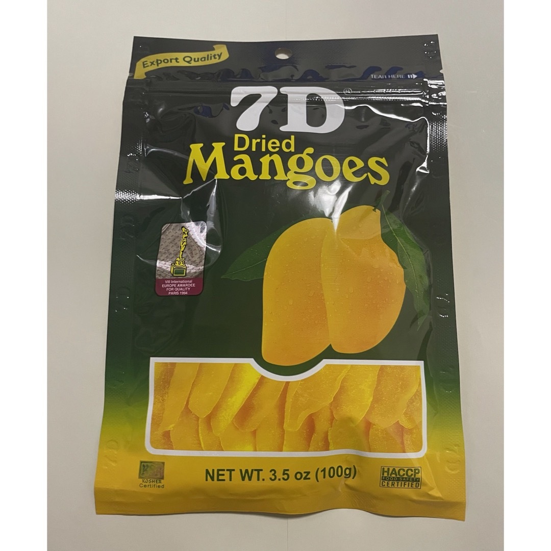 MANGO(マンゴ)のドライマンゴー100g 7D cebu フィリピン　ドライフルーツ　エイジング 食品/飲料/酒の食品(フルーツ)の商品写真