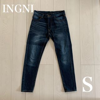 INGNI - 美品 INGNI デニム S テーパードデニム S インディゴ