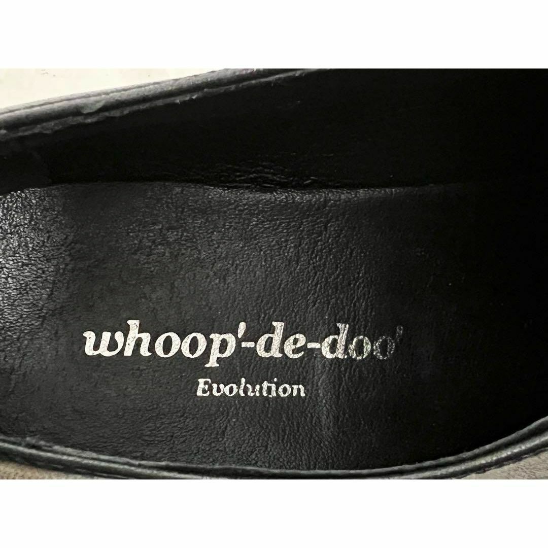 whoop-de-doo(フープディドゥ)の美品 whoop-de-doo 39 レザーストレートチップシューズ 送料無料 メンズの靴/シューズ(ドレス/ビジネス)の商品写真