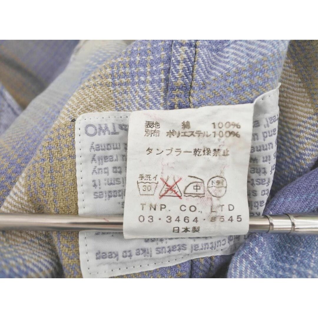 nonnative(ノンネイティブ)のノンネイティブ チェック ウエスタン シャツ size2/白ｘ水色ｘベージュ ■◇ メンズ メンズのトップス(シャツ)の商品写真